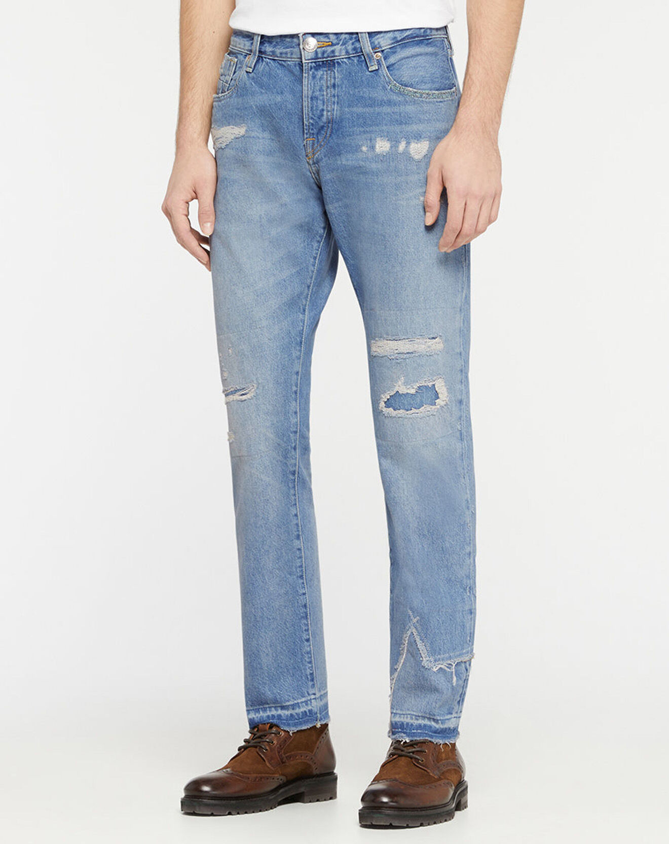 Scotch & Soda Jean Slim Fit Ralston bleu clair