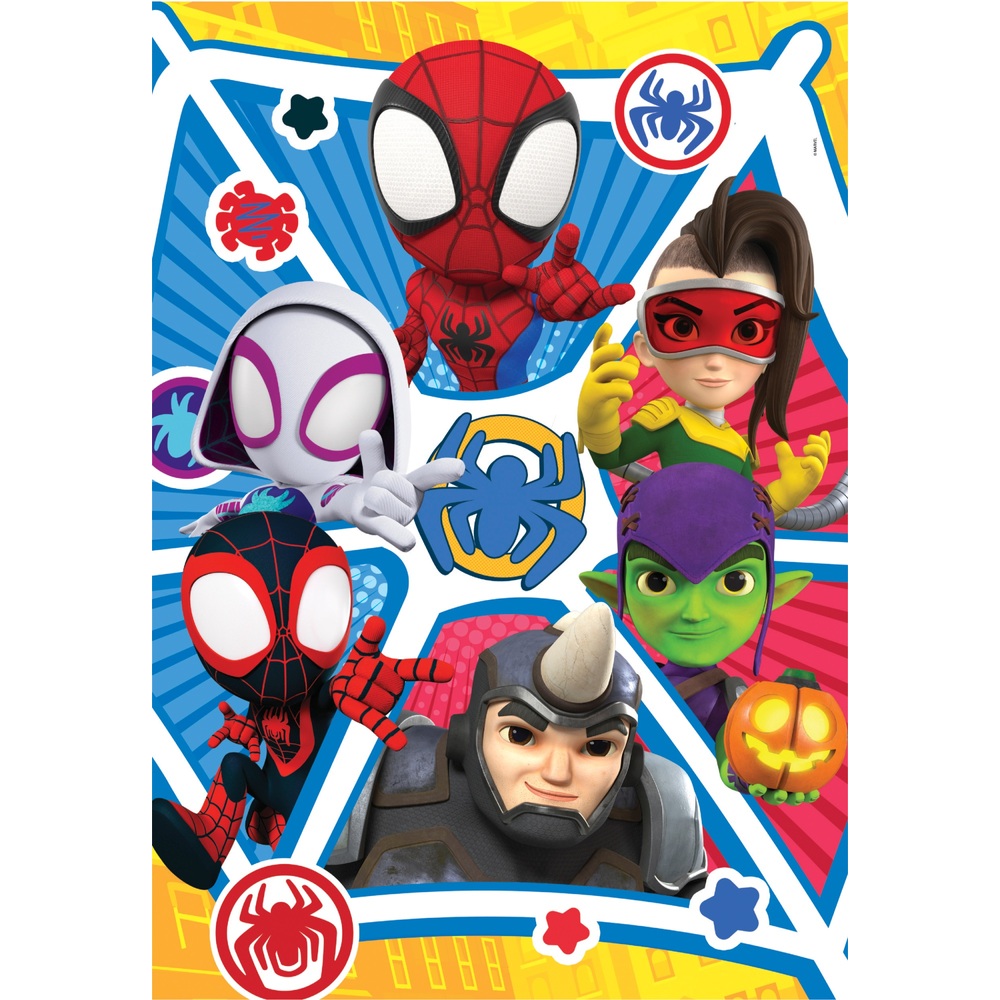 Clementoni Marvel Spidey und seine fantastischen Freunde 3 x 48-teiliges Puzzle