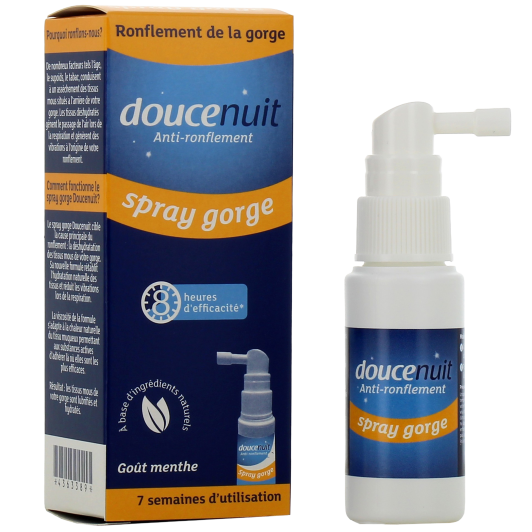 Spray Gorge Anti-Ronflement Douce Nuit