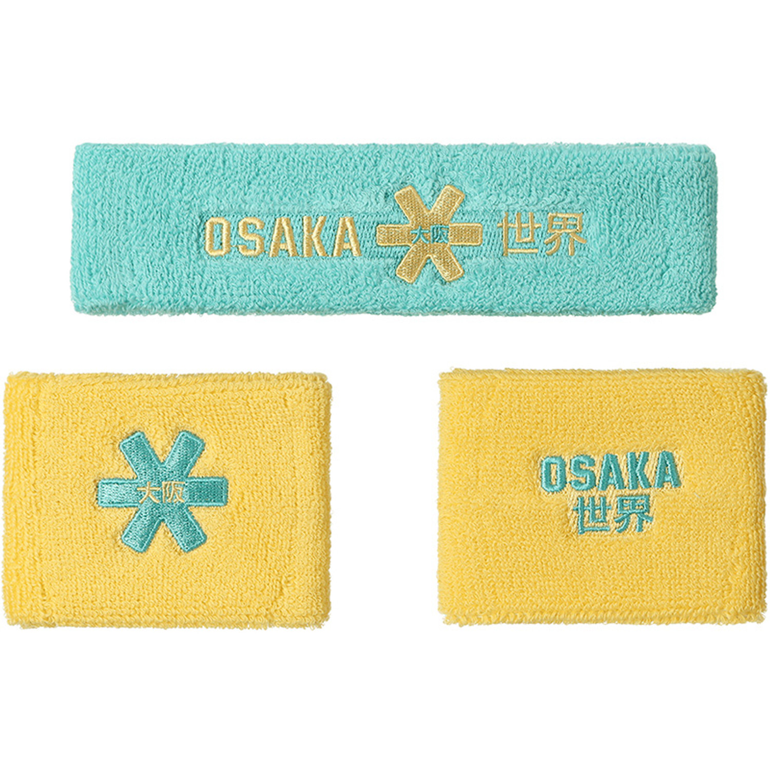 Osaka Zweetbanden Set 2.0 10 St.