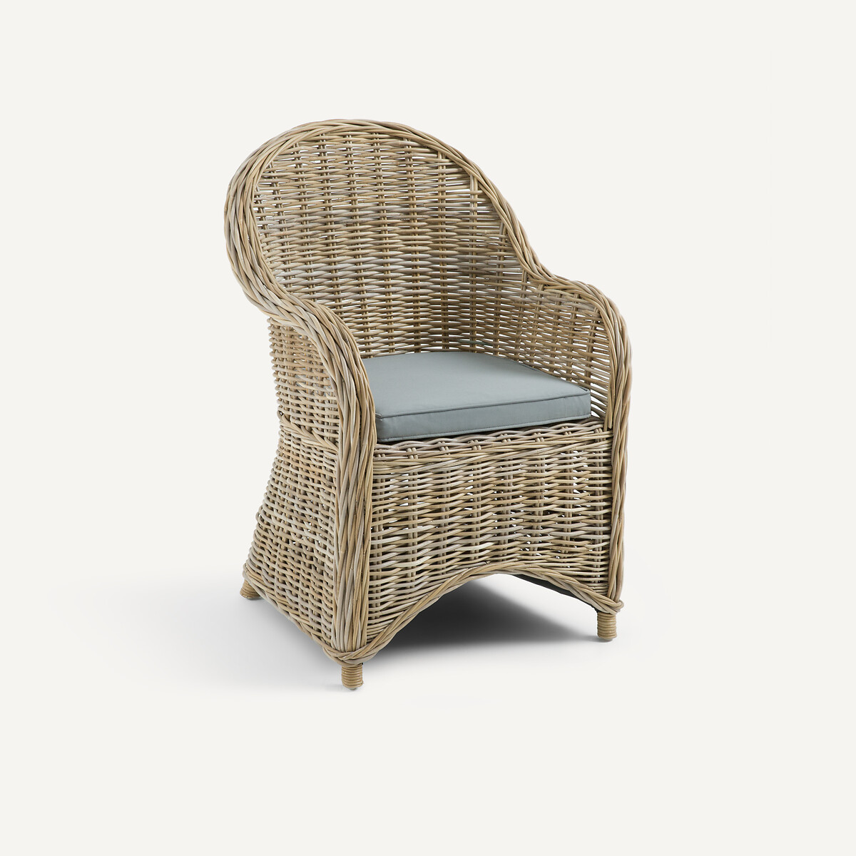 AM.PM<br>Poltrona de jardim com estrutura de vime, Elmer