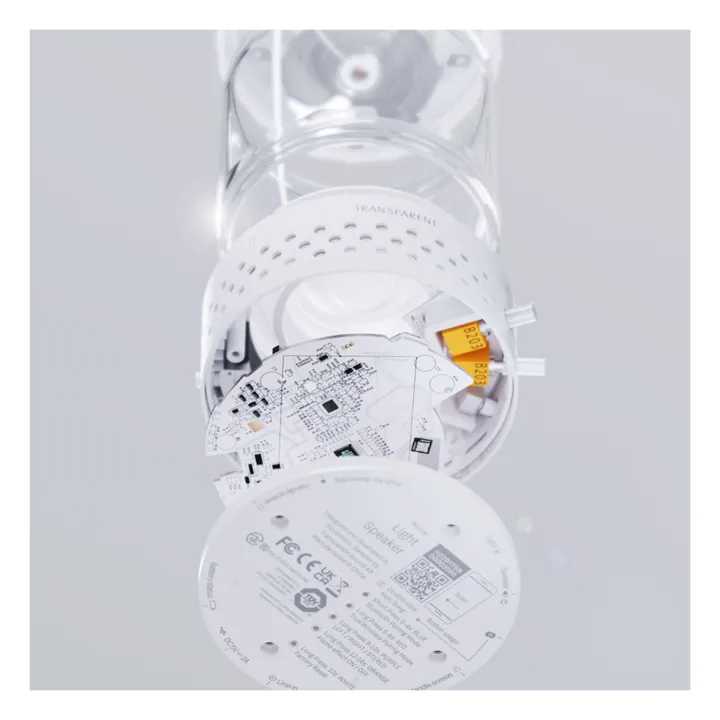 Transparent Speaker Enceinte nomade | Blanc