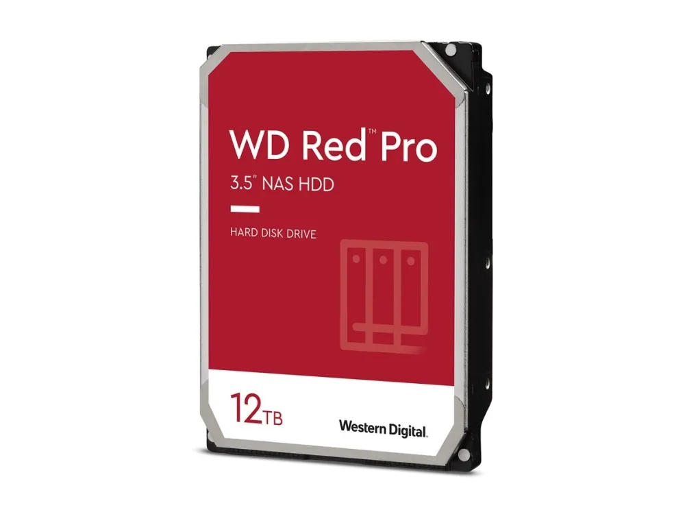 WD Red Pro WD122KFBX - Harddisk - Enterprise - 12 TB - intern - 3.5