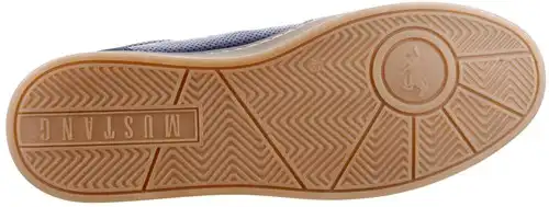 Mustang blauw 4204-301 - maat 48 veterschoen blauw - maat 48 Calandschoen