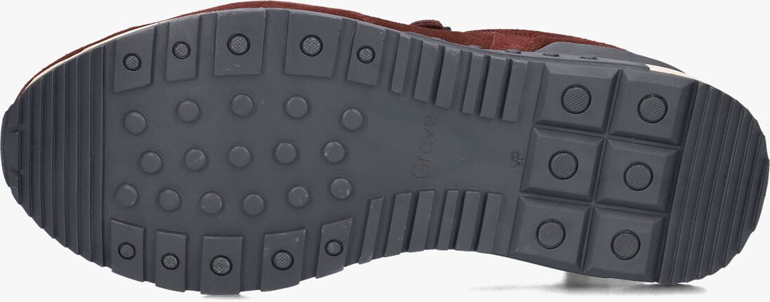 bruine greve lage sneakers haarlem k