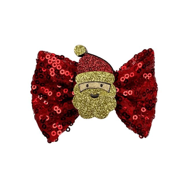 Kerst Haarclip Kerstman