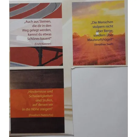 Eigenart GmbH Glückwunschkarte zur bestandenen Prüfung mit kleinem Buch und Umschlag