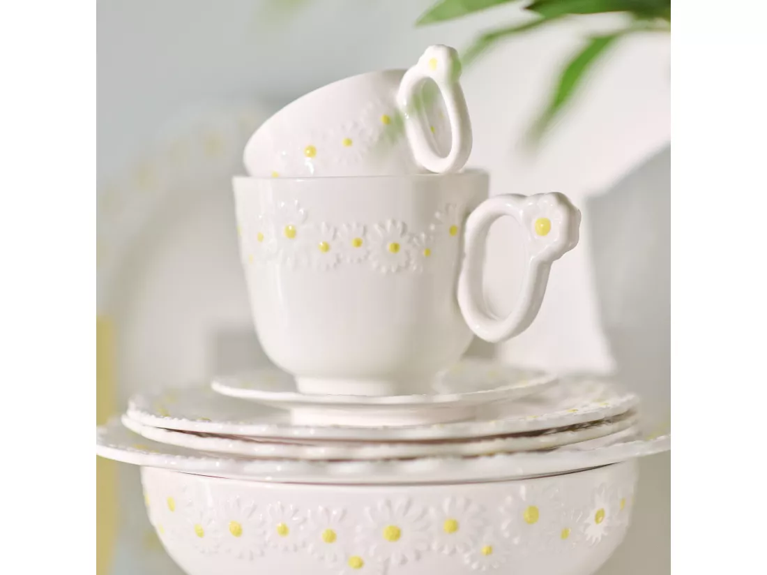 Plat de Service Porcelaine Fine 
