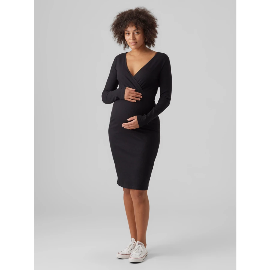VERO MODA Stillkleid VMMLAVENDER Black