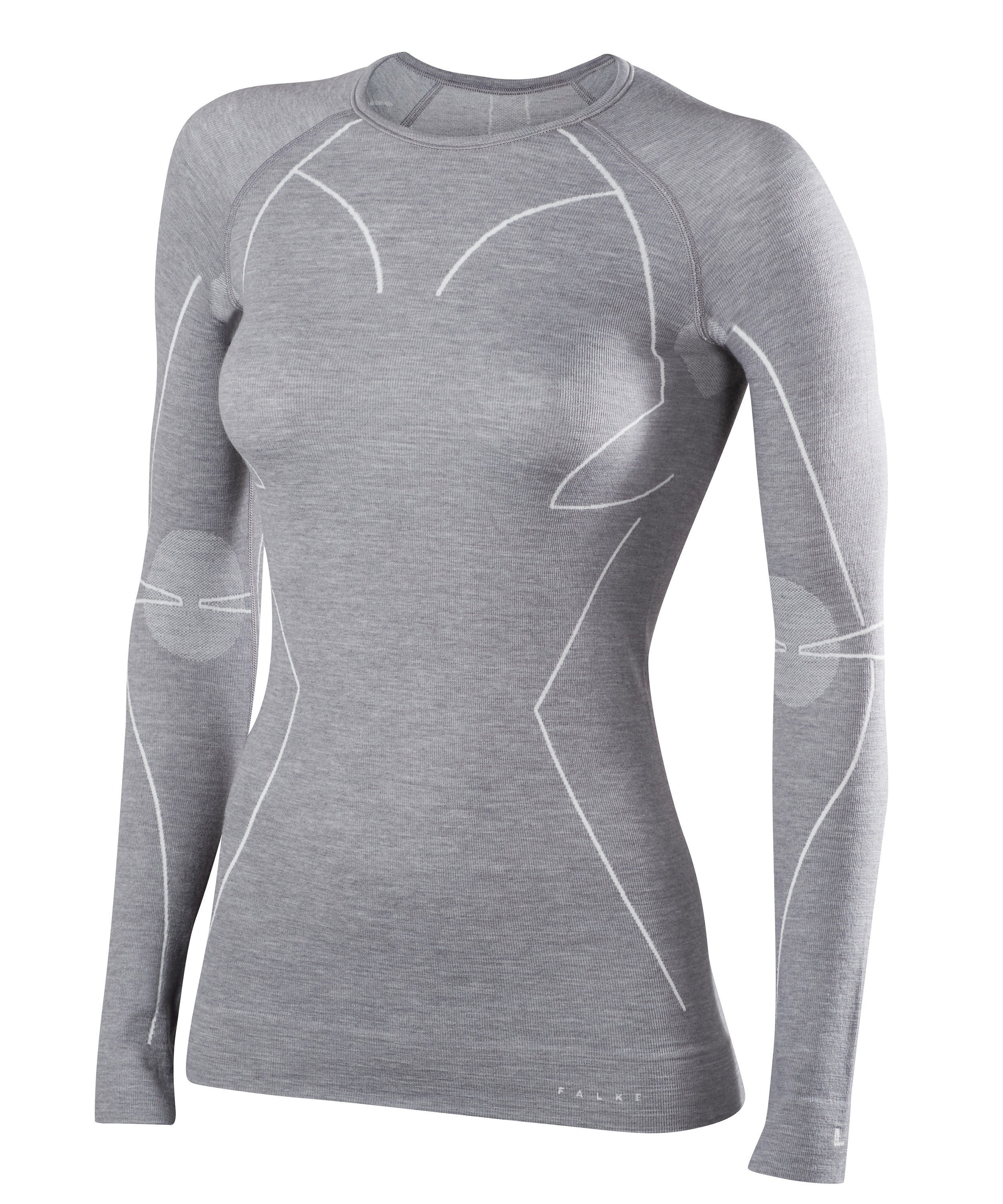 Falke LS Crewneck Shirt Wool-Tech, Dame