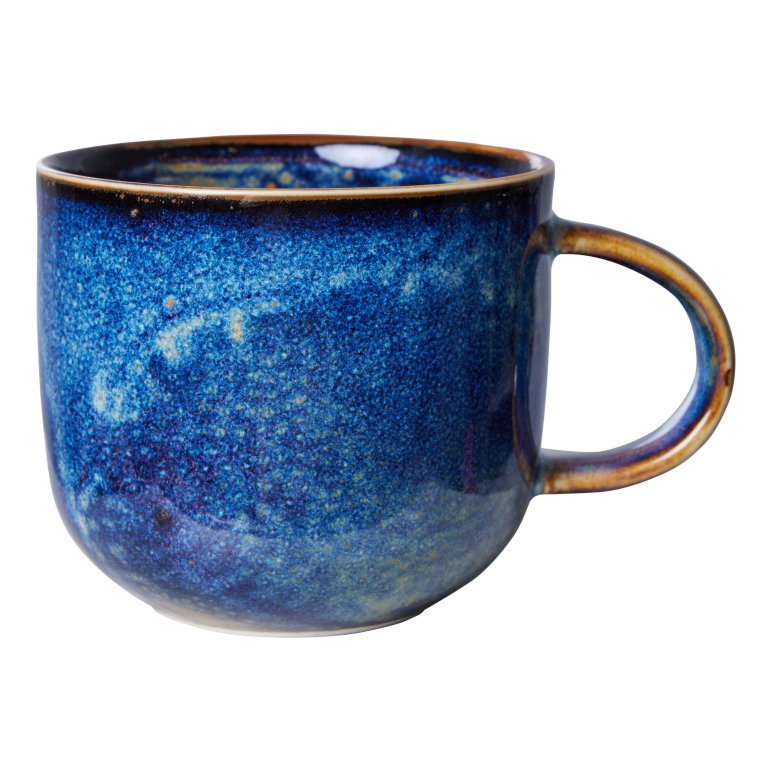 HKliving Chef Ceramic mok met oor rustic blue