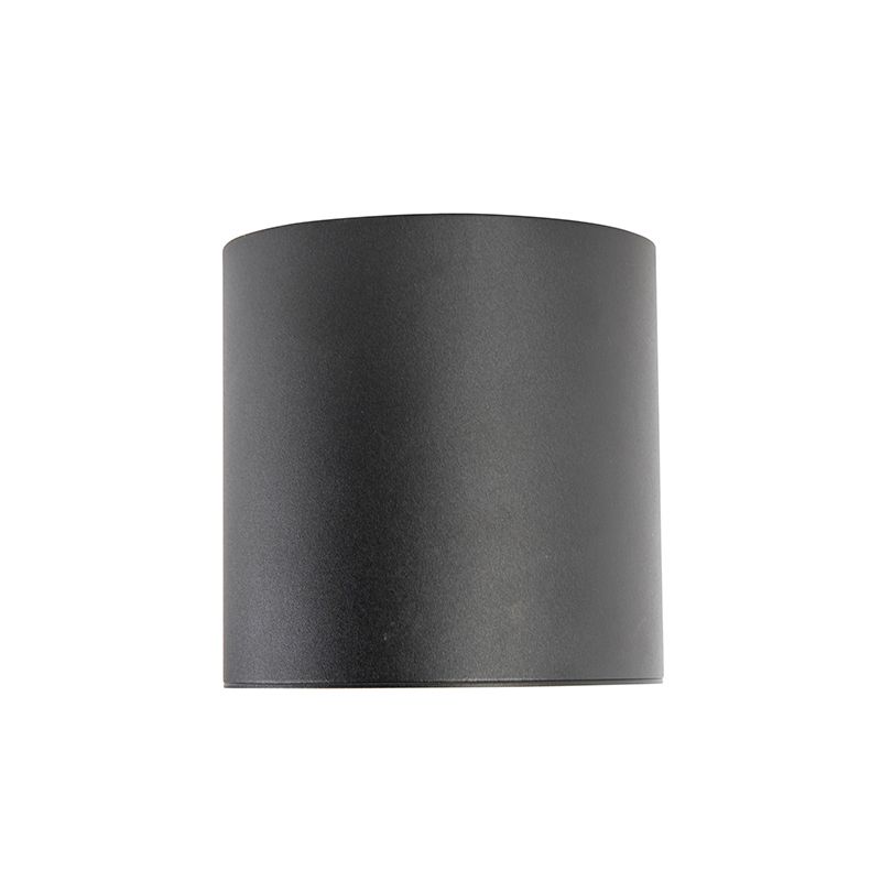 Design opbouwspot zwart GU10 111mm - Impact Honey