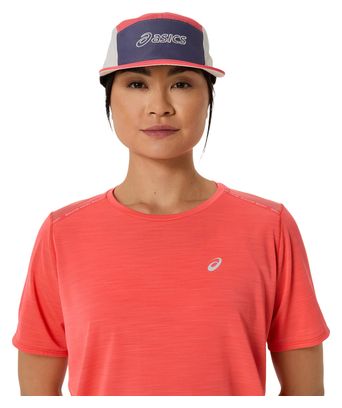 Maillot manches courtes Asics Road Corail Femme