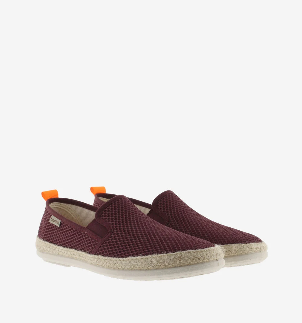 ANDRÉ ÉLASTIQUES MESH Espadrilles en mesh pour homme BURDEOS