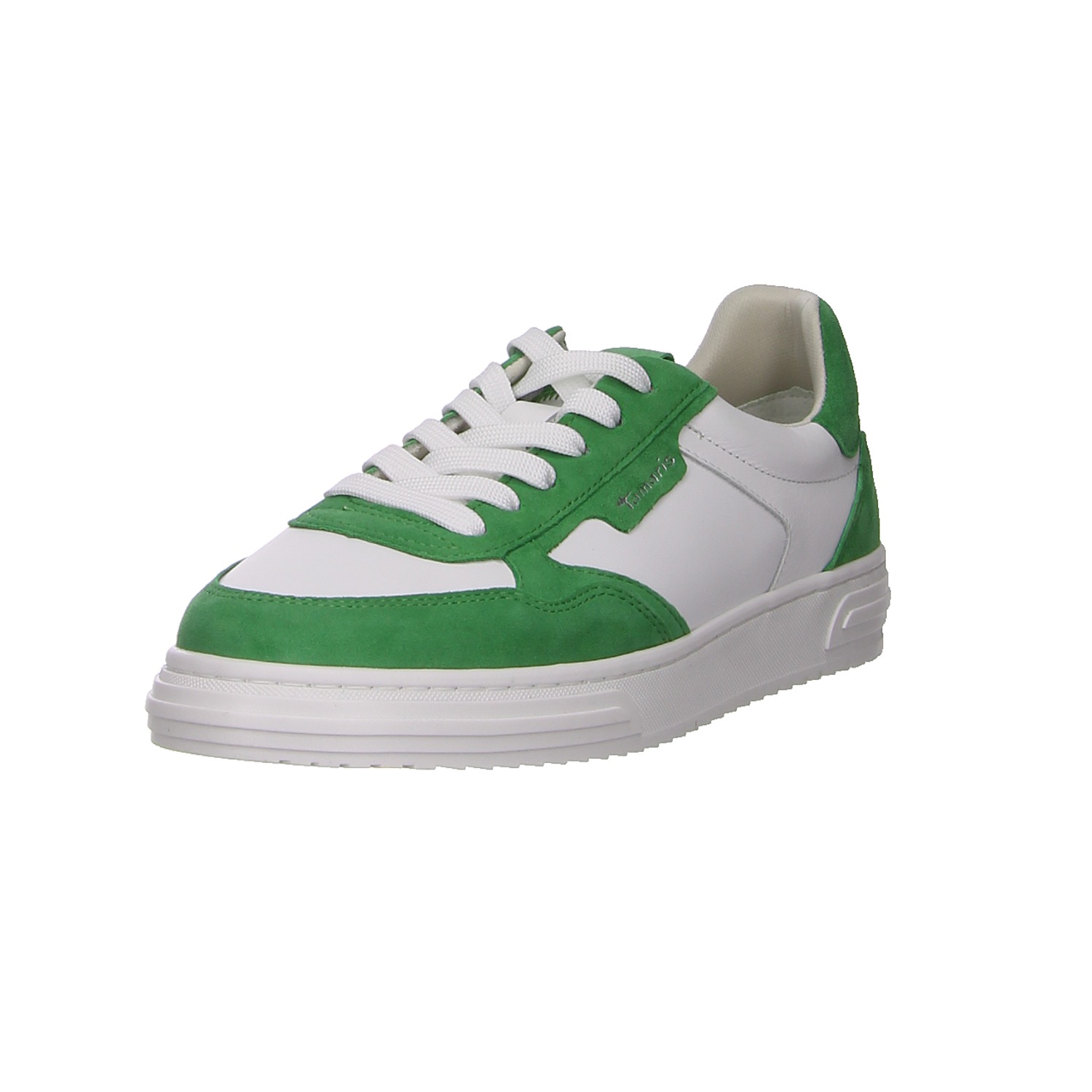 Tamaris Sneaker weiß/grün weiss/weiss kombi