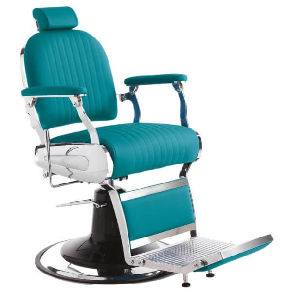 Fauteuil Barbier cuba blue Hair Cadillac