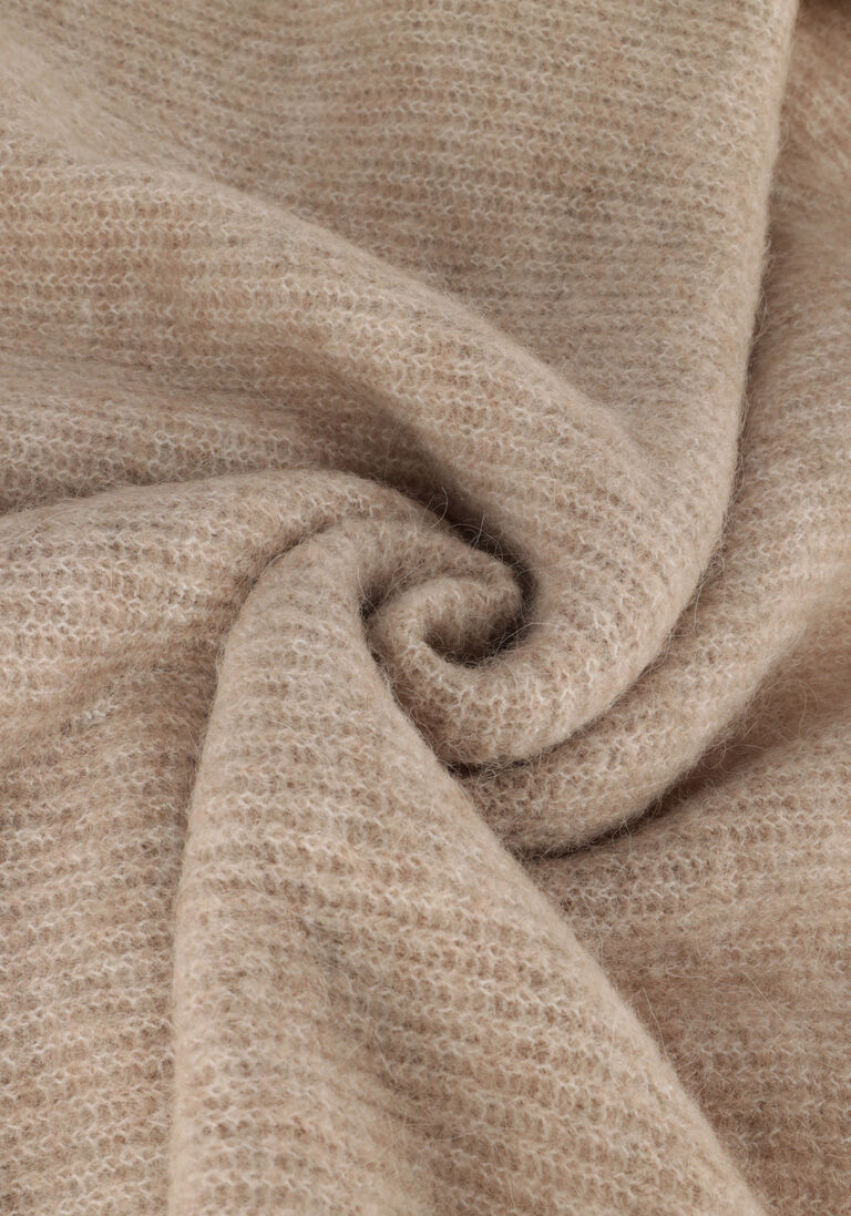 MOS MOSH beige mos mosh mini jurk mmthora alyn knit dress