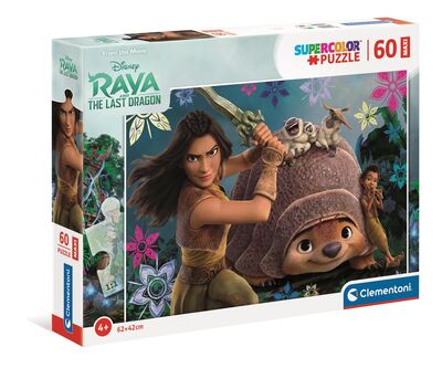 Disney Raya Puslespill Maxi, 60 Brikker