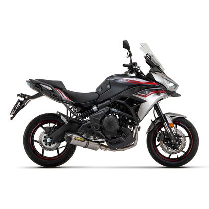 Silencieux Arrow Race Tech Alu embout carbone - Gris