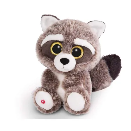 NICI Glubschis Kuscheltier Waschbär Clooney, 25 cm