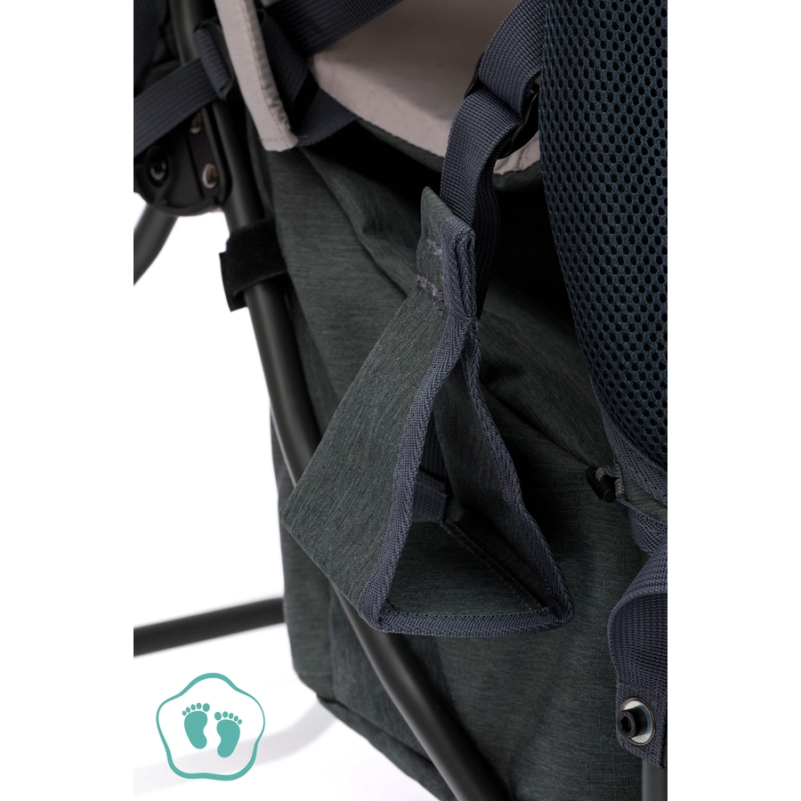 fillikid Rückentrage Adventure Melange Grau