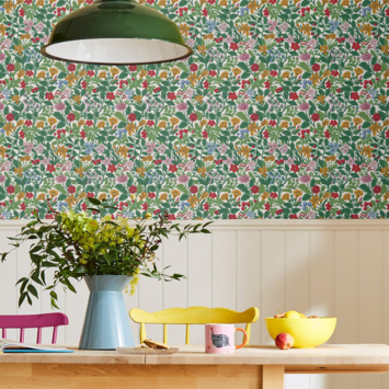 Vliesbehang Joules Arts and Crafts Floral (dessin 118543)