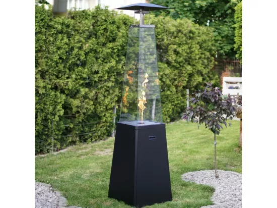 UMBRELLA BS COULEUR ACIER NOIR AVEC TUYAU ET RÉDUCTEUR