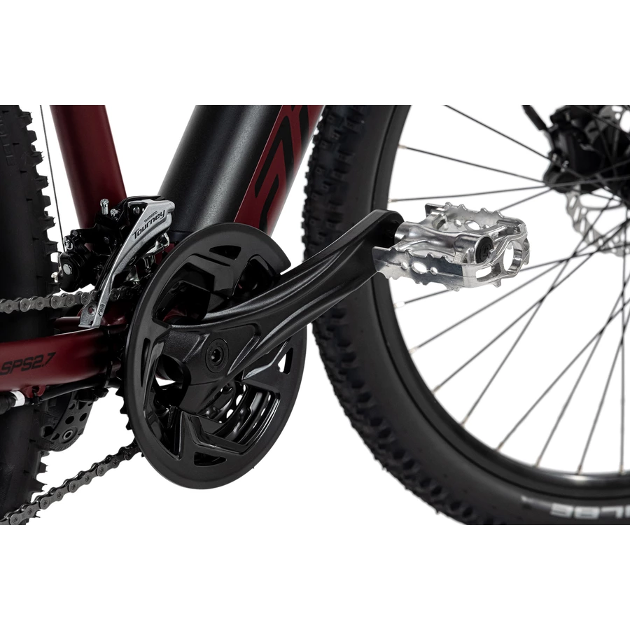 Adore E-Mountainbike 27,5'' Adore Enforce rot 250 Watt Li-Ion 36V14 Ah504 Wh rot