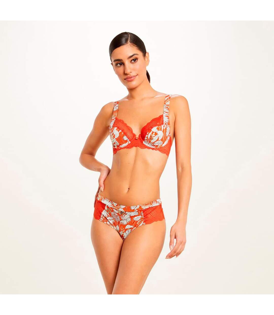 Soutien-gorge corbeille tropical Elsa