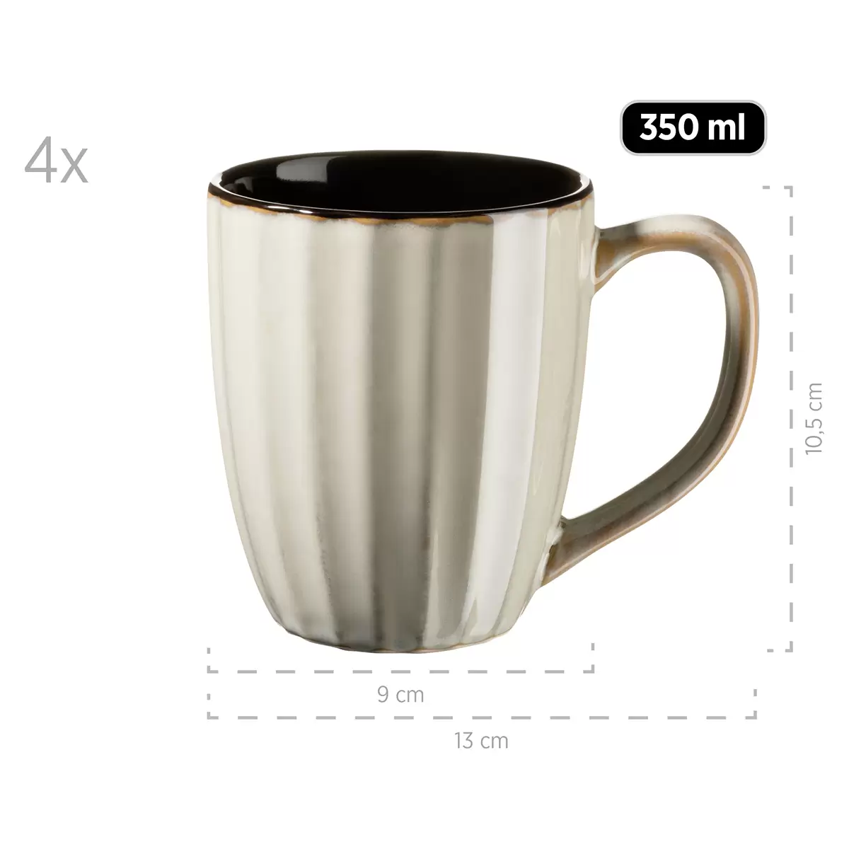 Kombiservice 20tlg. CONFINO Braun