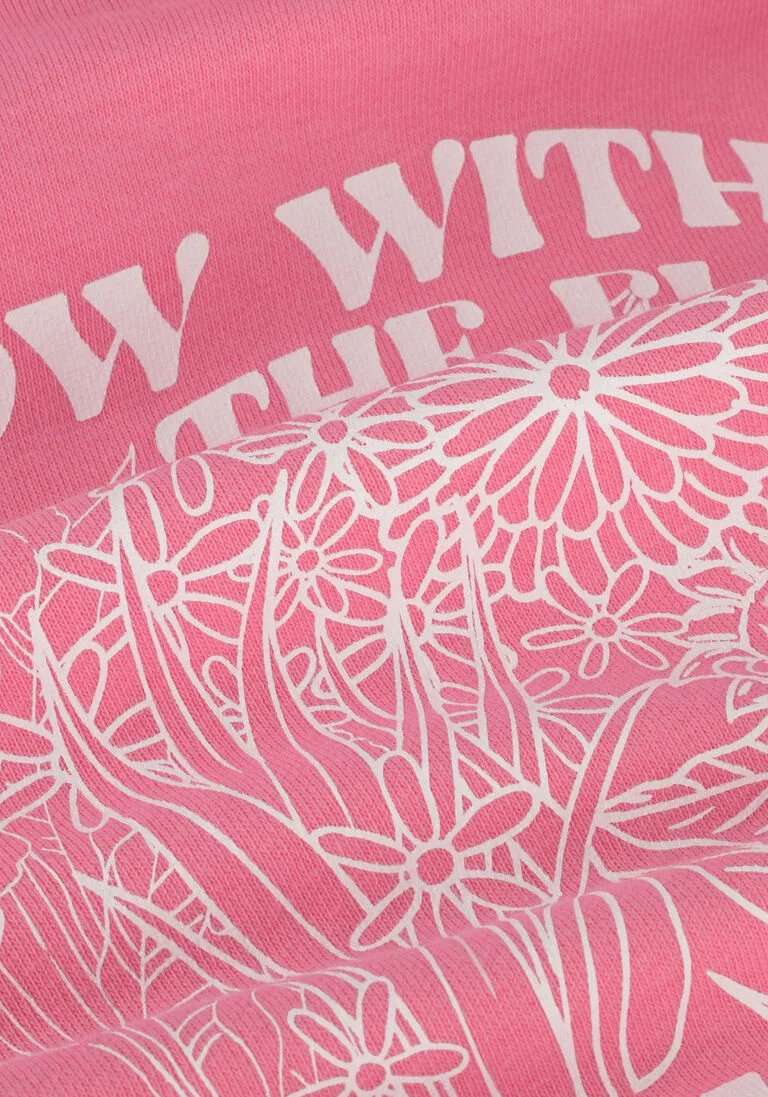 NIK & NIK roze nik & nik trui the flow hoodie
