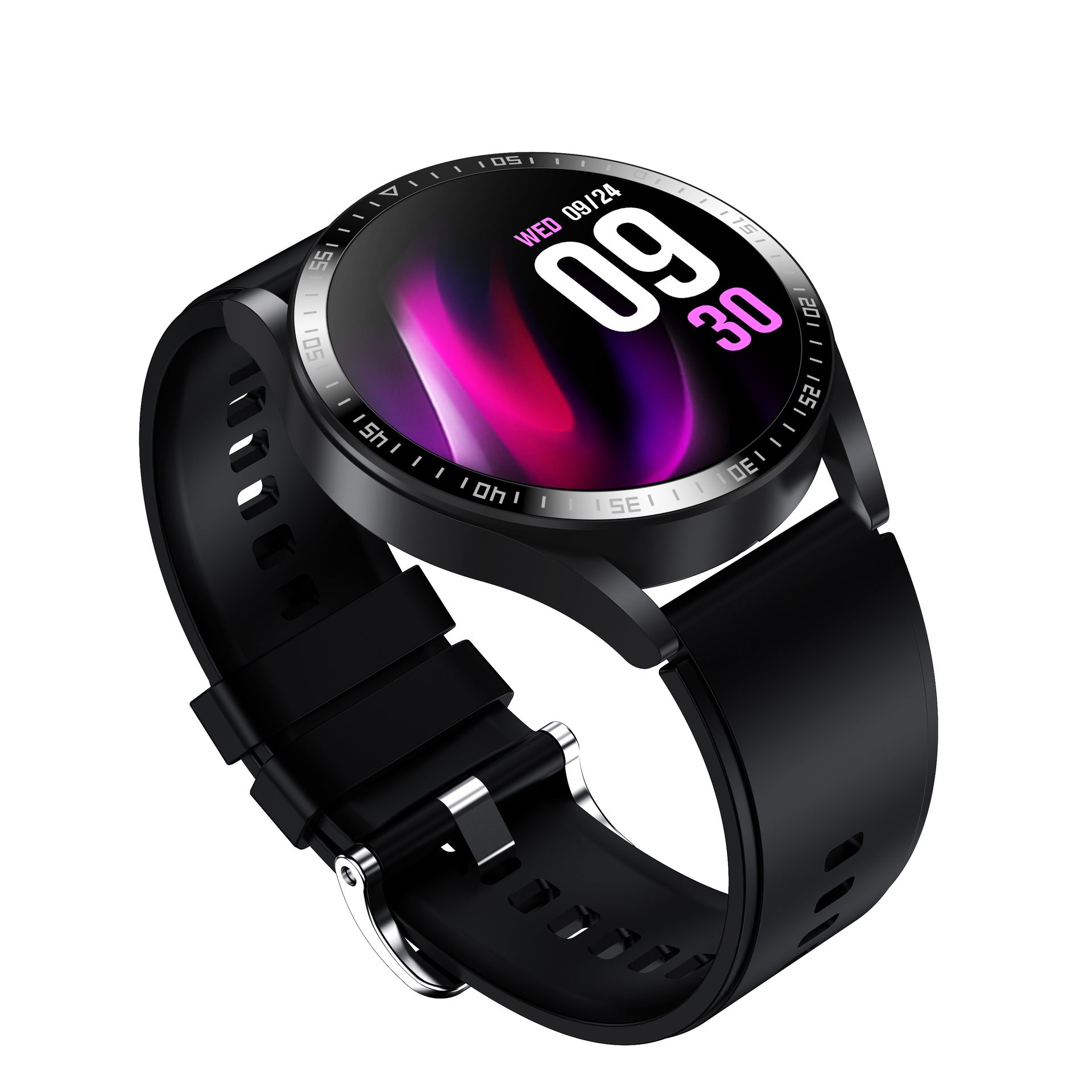 Denver Bluetooth Smartwatch SWC-372 schwarz 1,3 Zoll Touchdisplay Schrittzähler