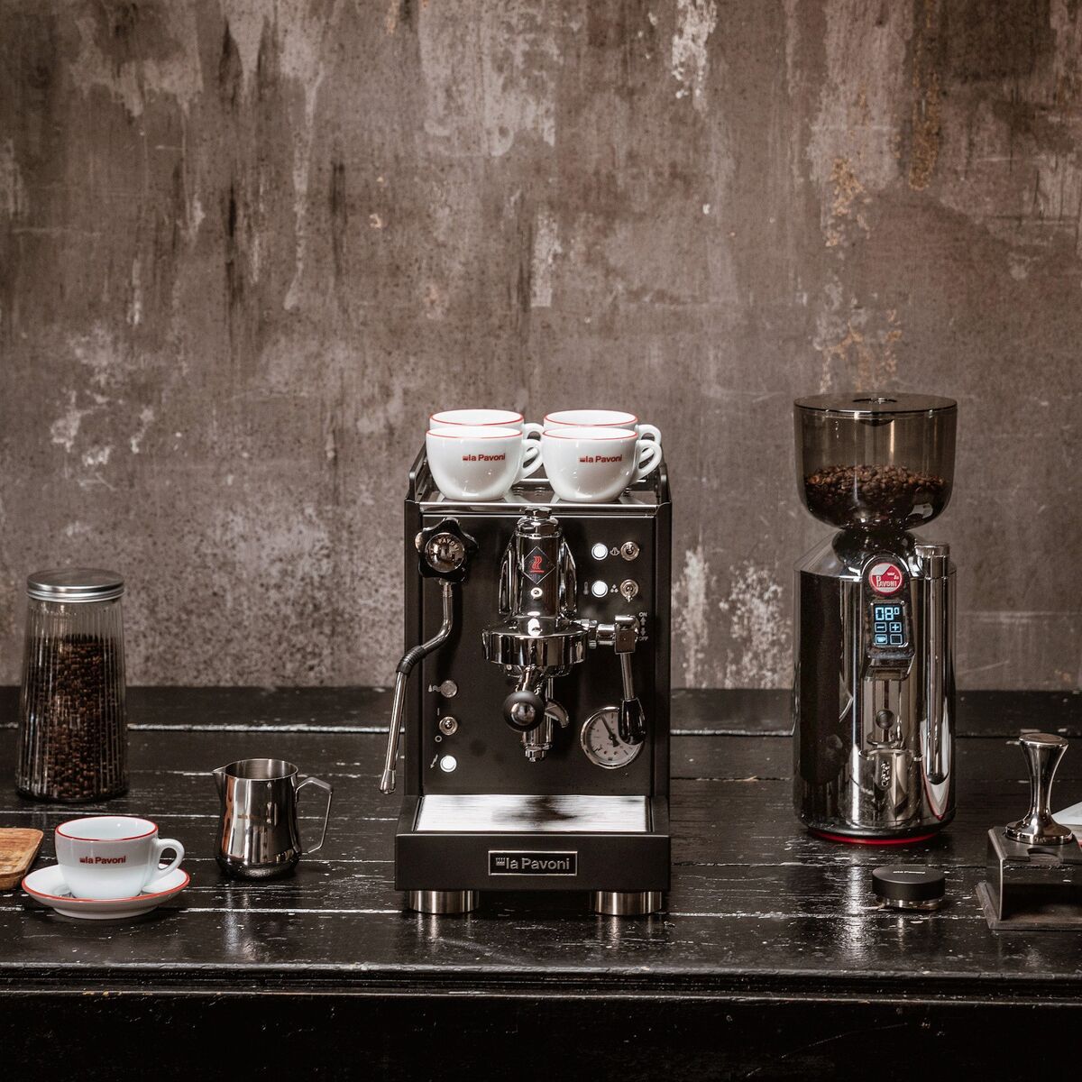 Espressomaskin Cellini Mini, mattsvart