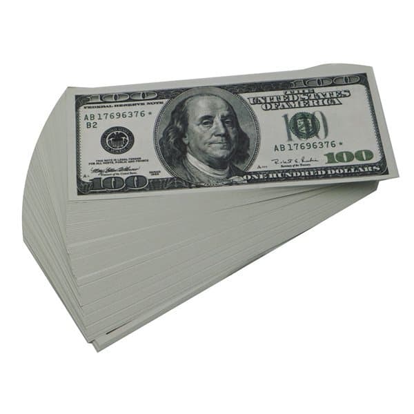 Hundrededollarsedler 100-pak