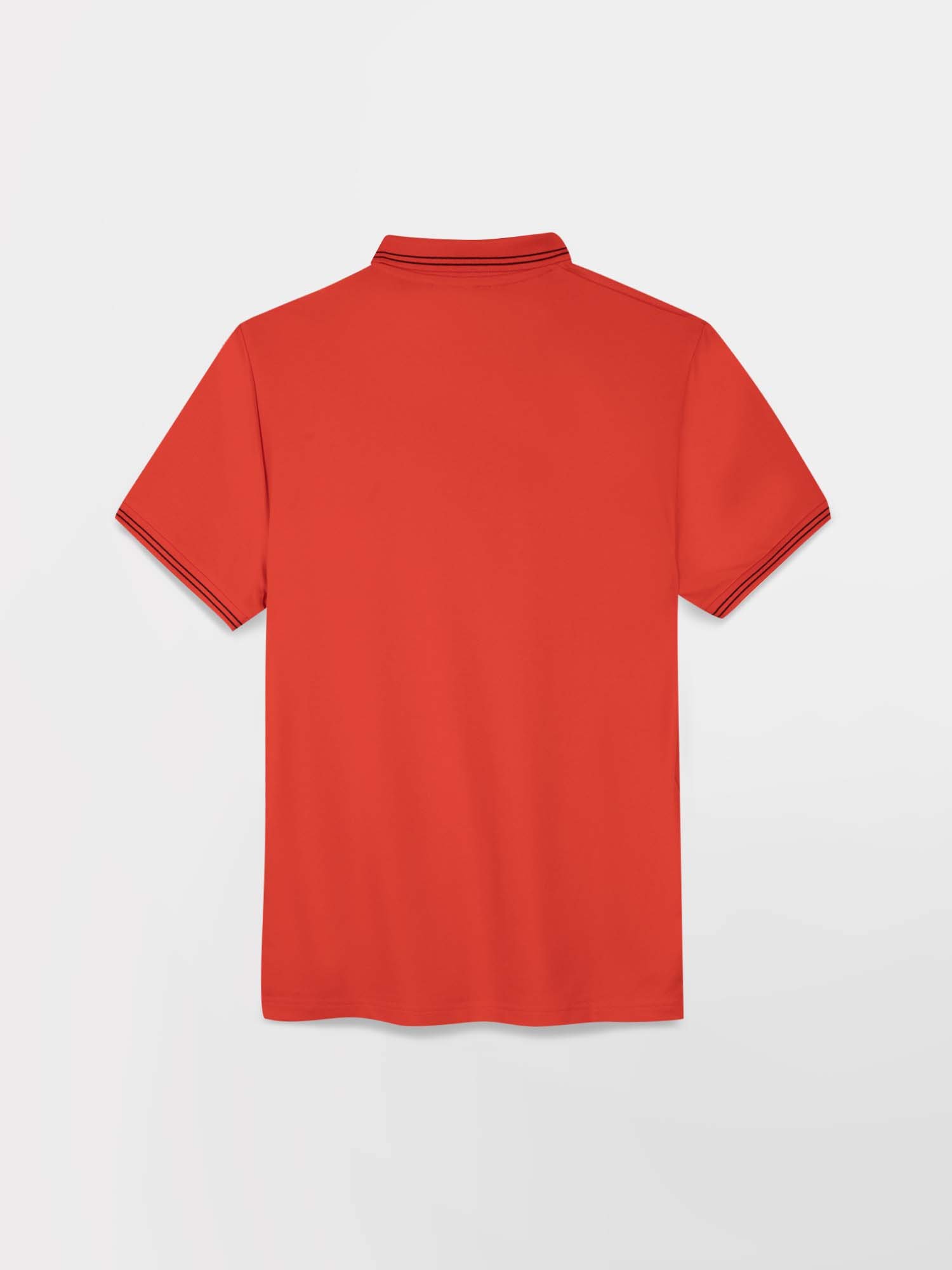 Polo Homme Séchage Rapide Stretch Rouge
