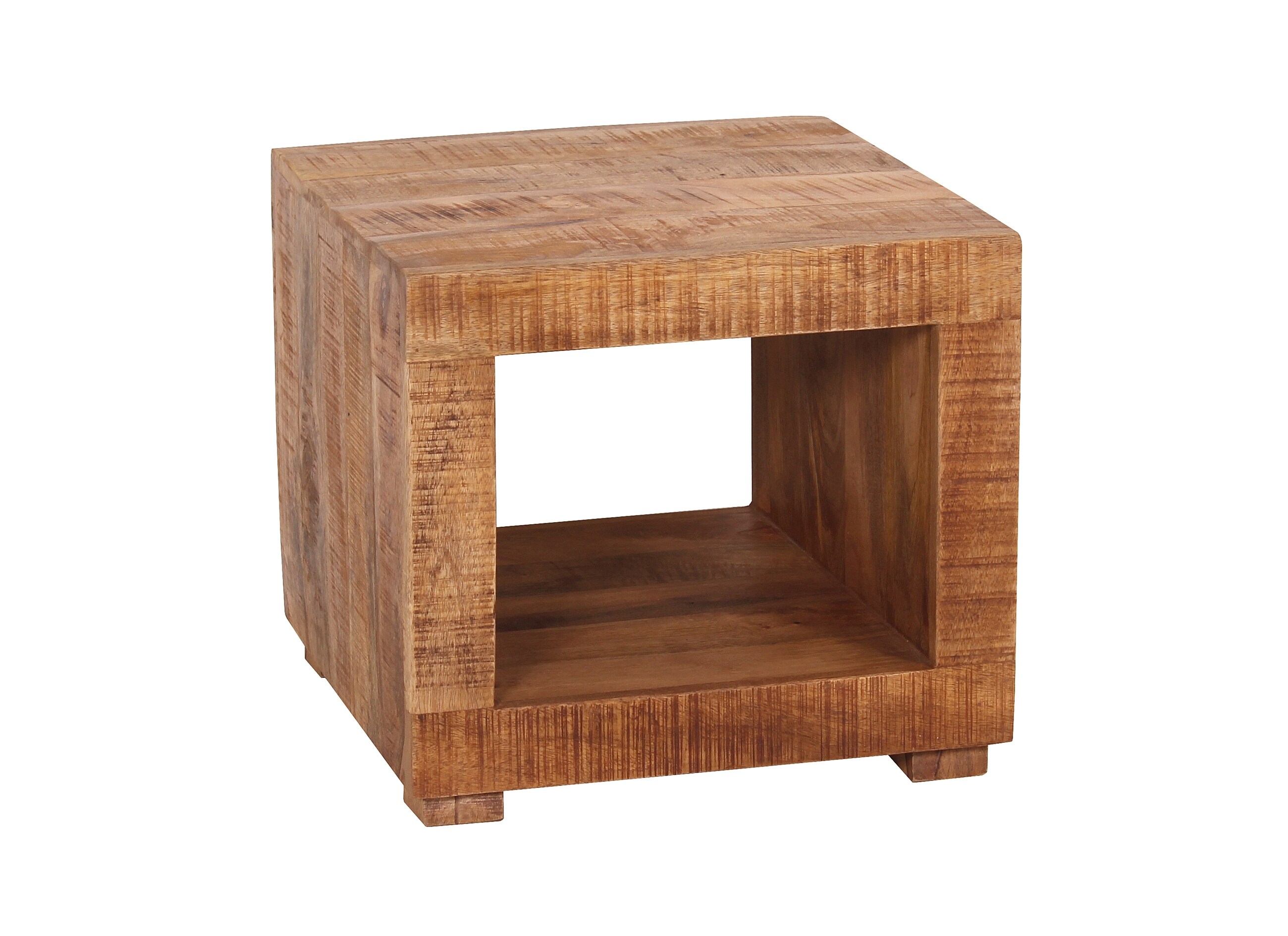 Couchtisch 50x50 Massivholz Tisch Sofatisch Beistelltisch Wohnzimmertisch
