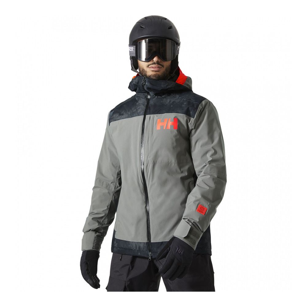 Helly Hansen POWDREAMER 2.0 - Veste ski Homme concrete