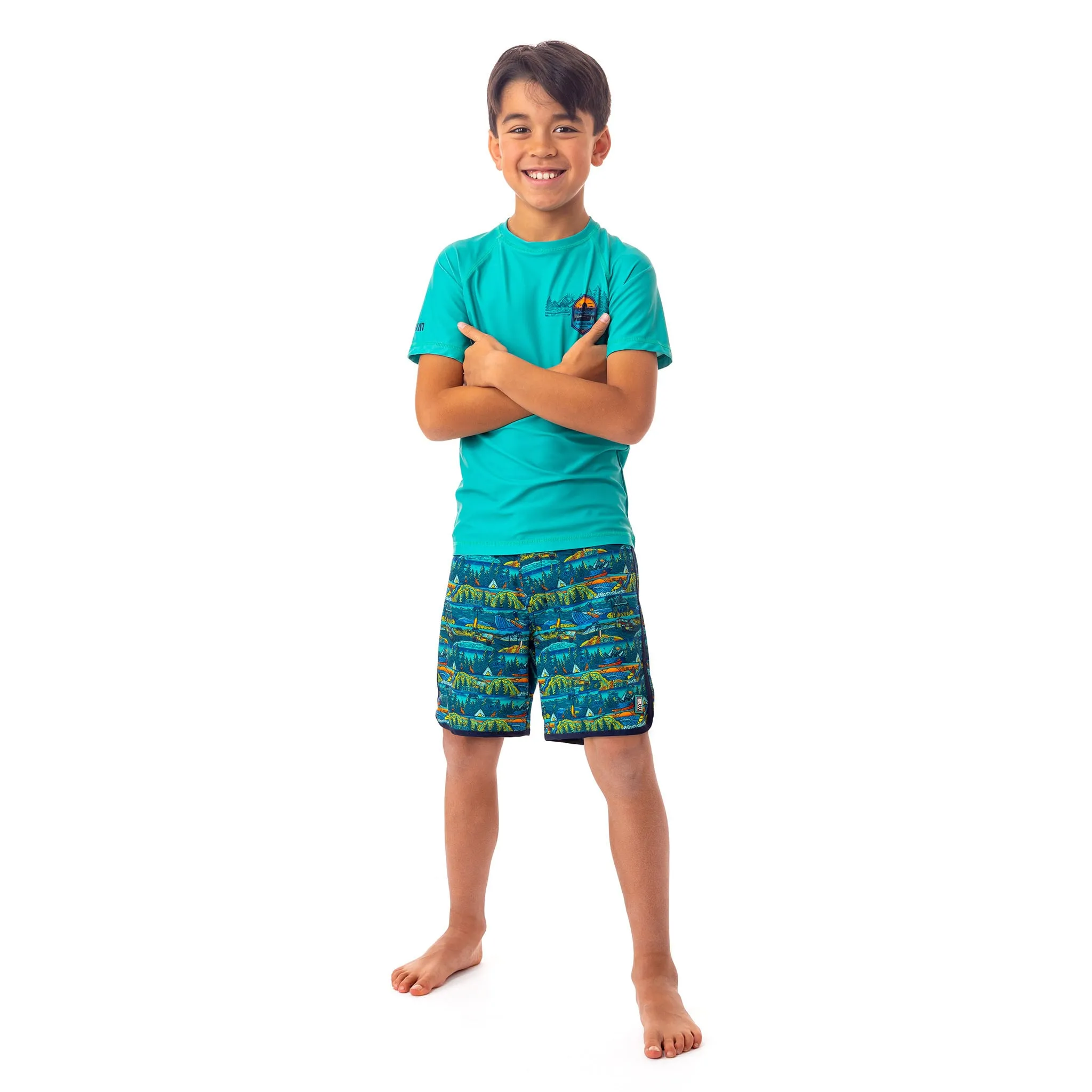 Nanö Short Maillot Camping 7-10ans
