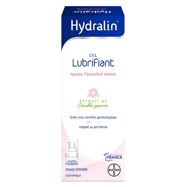 Gel lubrificante Hydralin para desconforto íntimo 50ml
