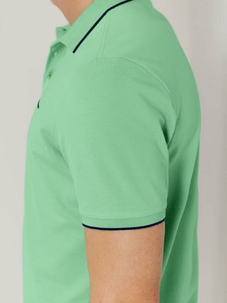 State of Art Poloshirt Piqué Lichtgroen 46115400-3400 kopen