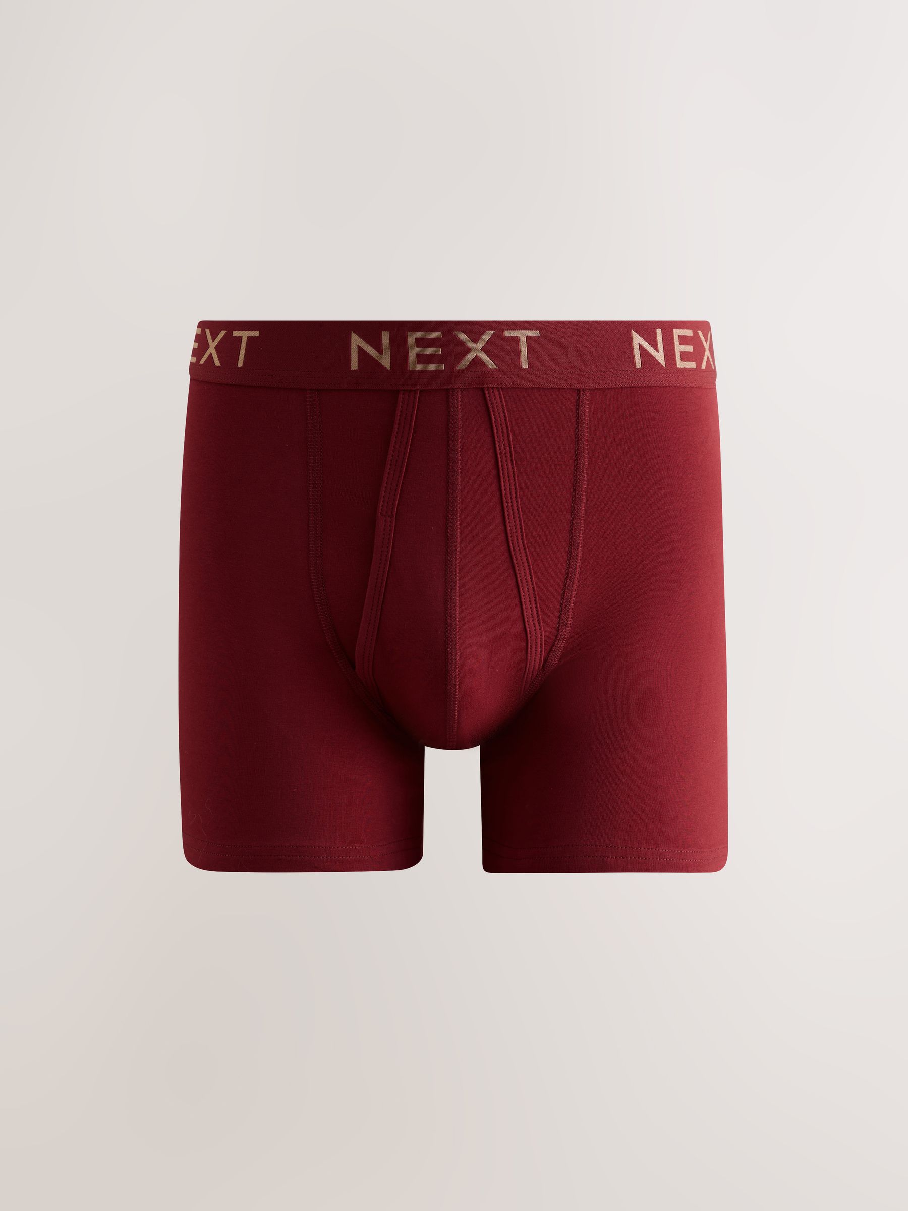Rood/Blauw/Paars Rijk - Verpakking van 5 - Boxershorts met A-voorkant