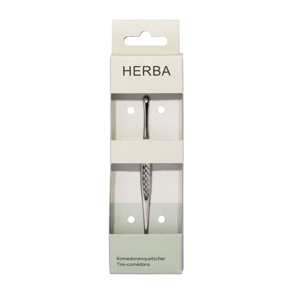 HERBA Komedonenquetscher<br>1 Stück, vernickelt