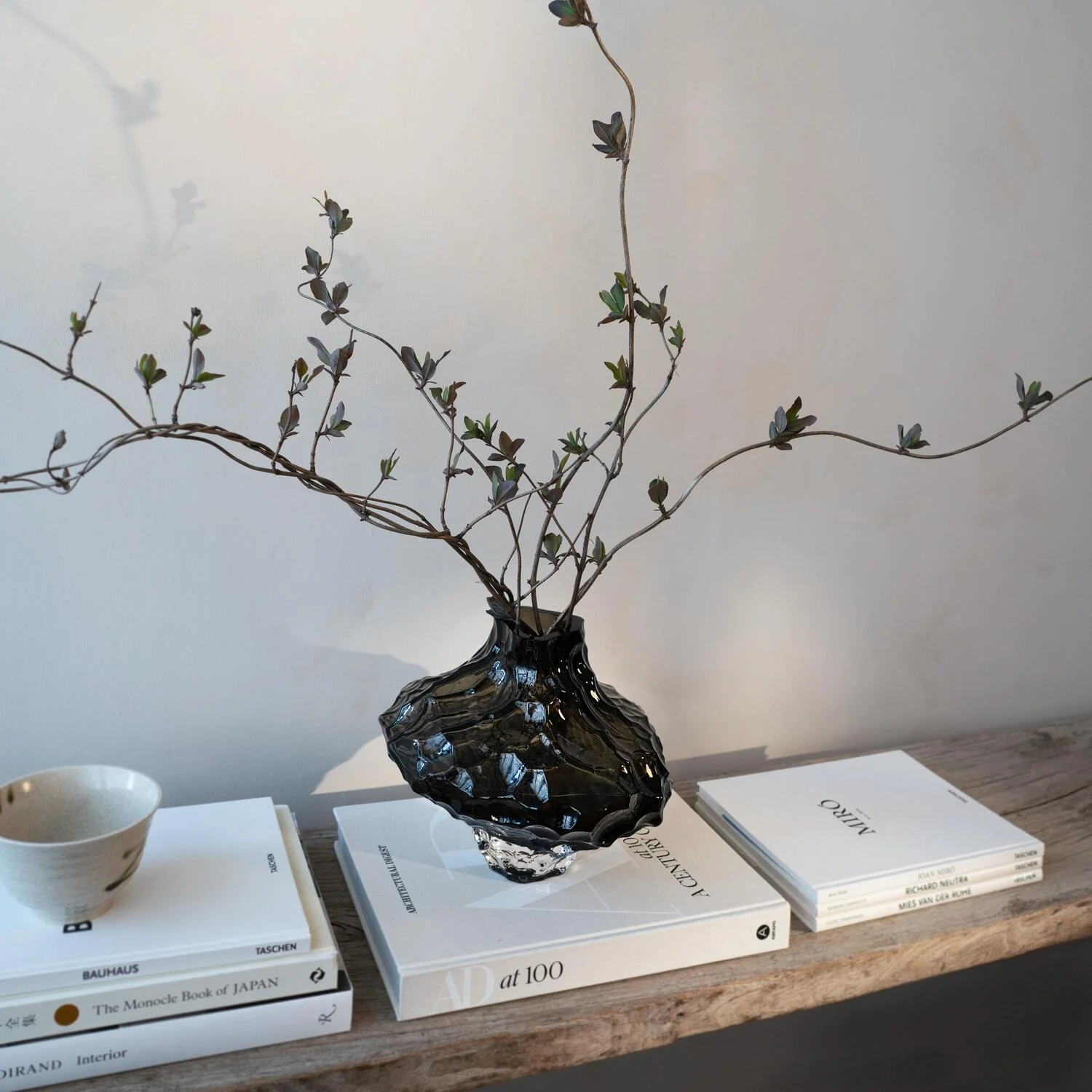 Hein Studio  Canyon vase, stor - New Smoke