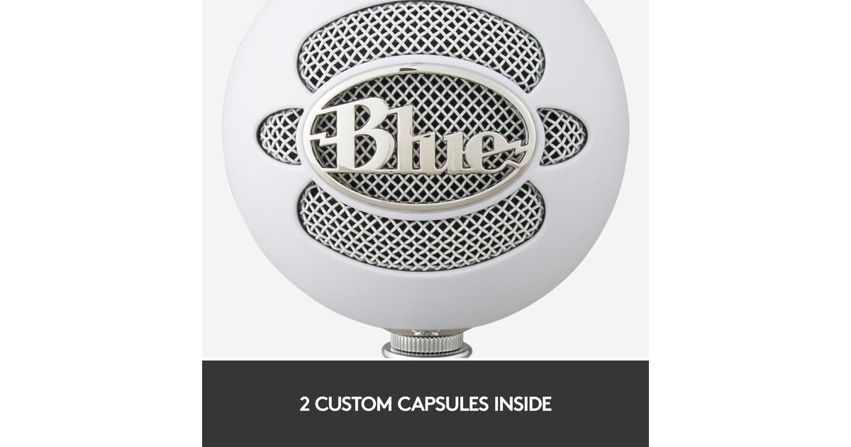 Blue MicrophonesSnowball microfoon  (Wit)