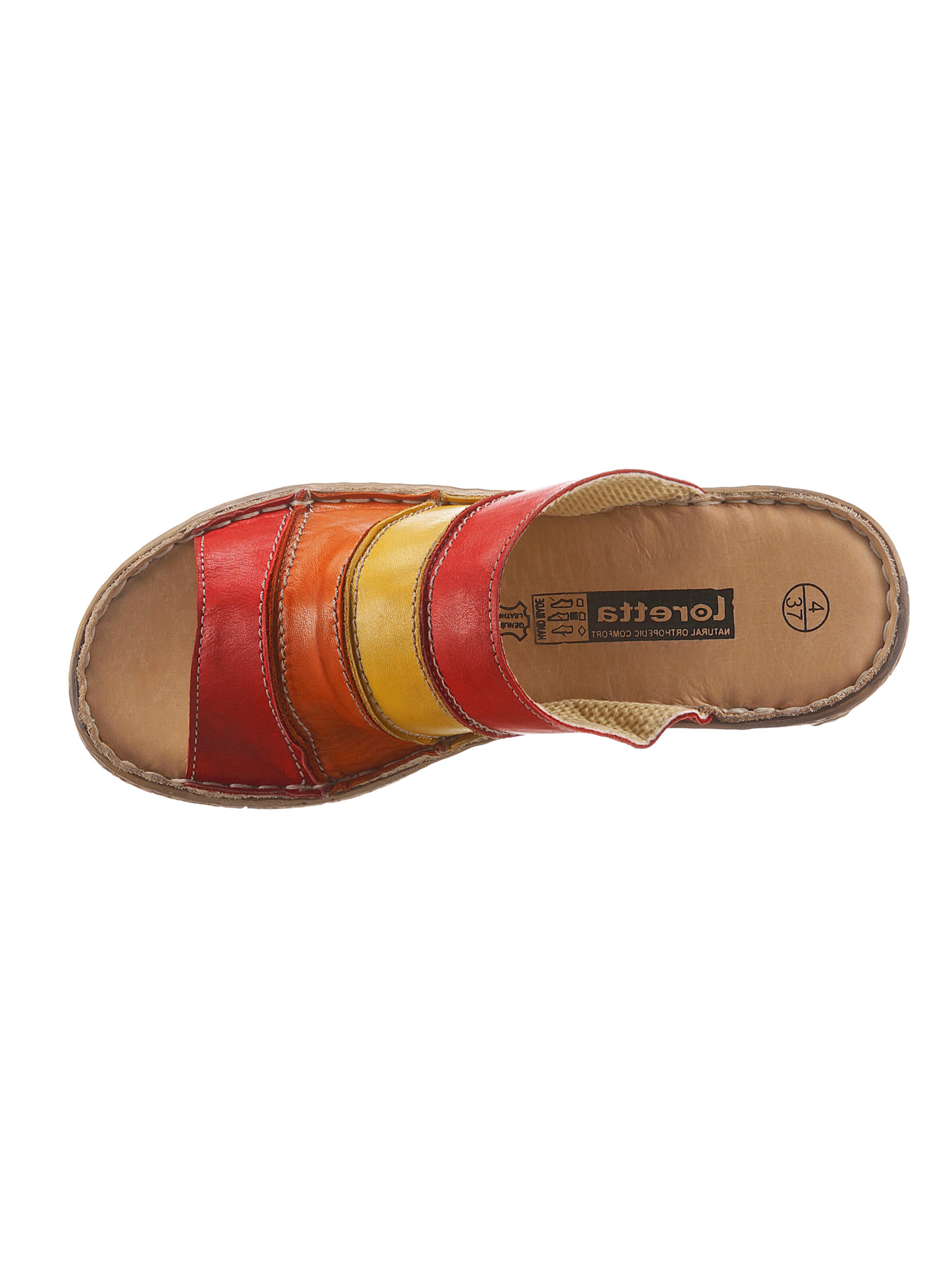 airsoft modern+ Pantolette in rot