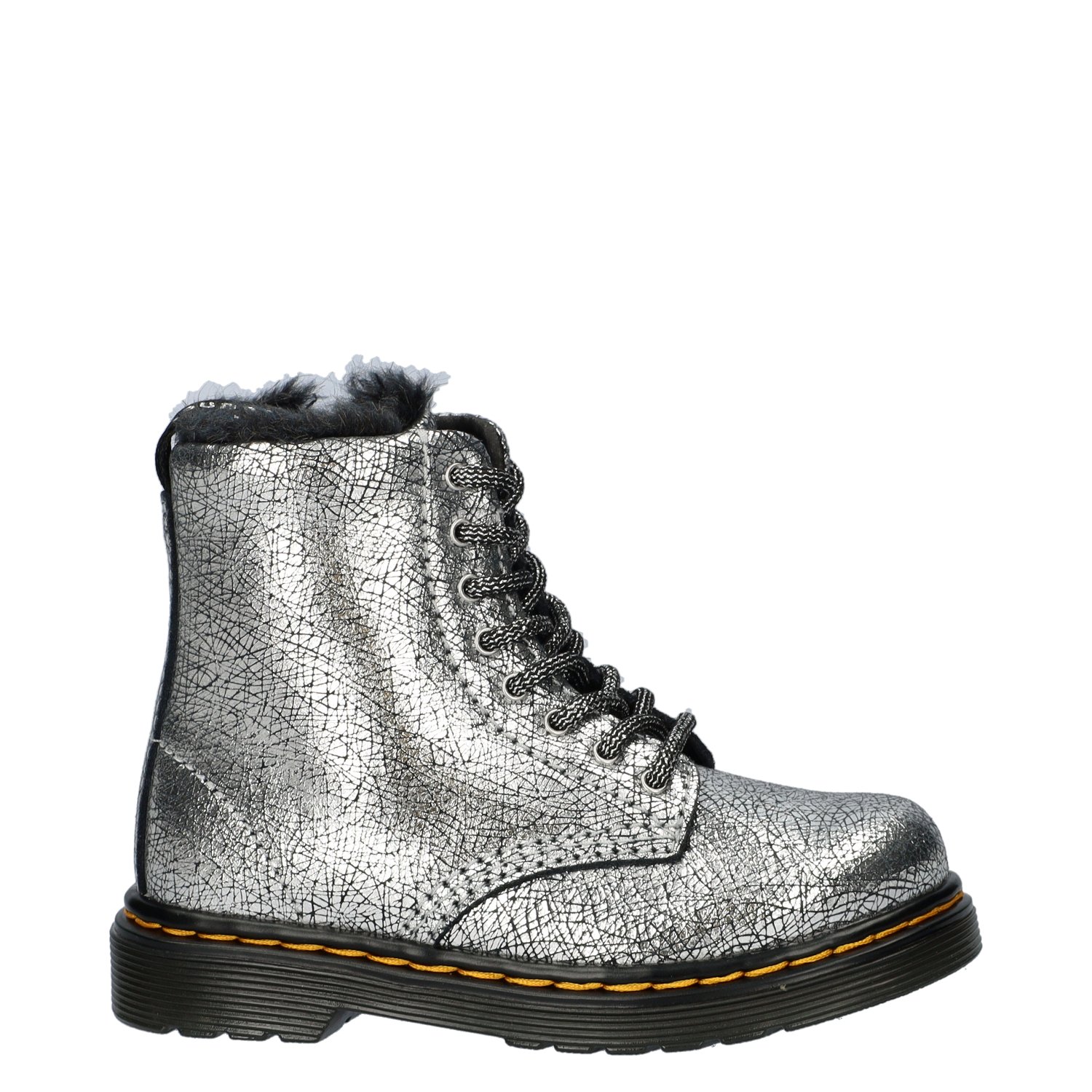 Dr. Martens 1460 Serena T meisjes veterboot Dr. Martens Zilver