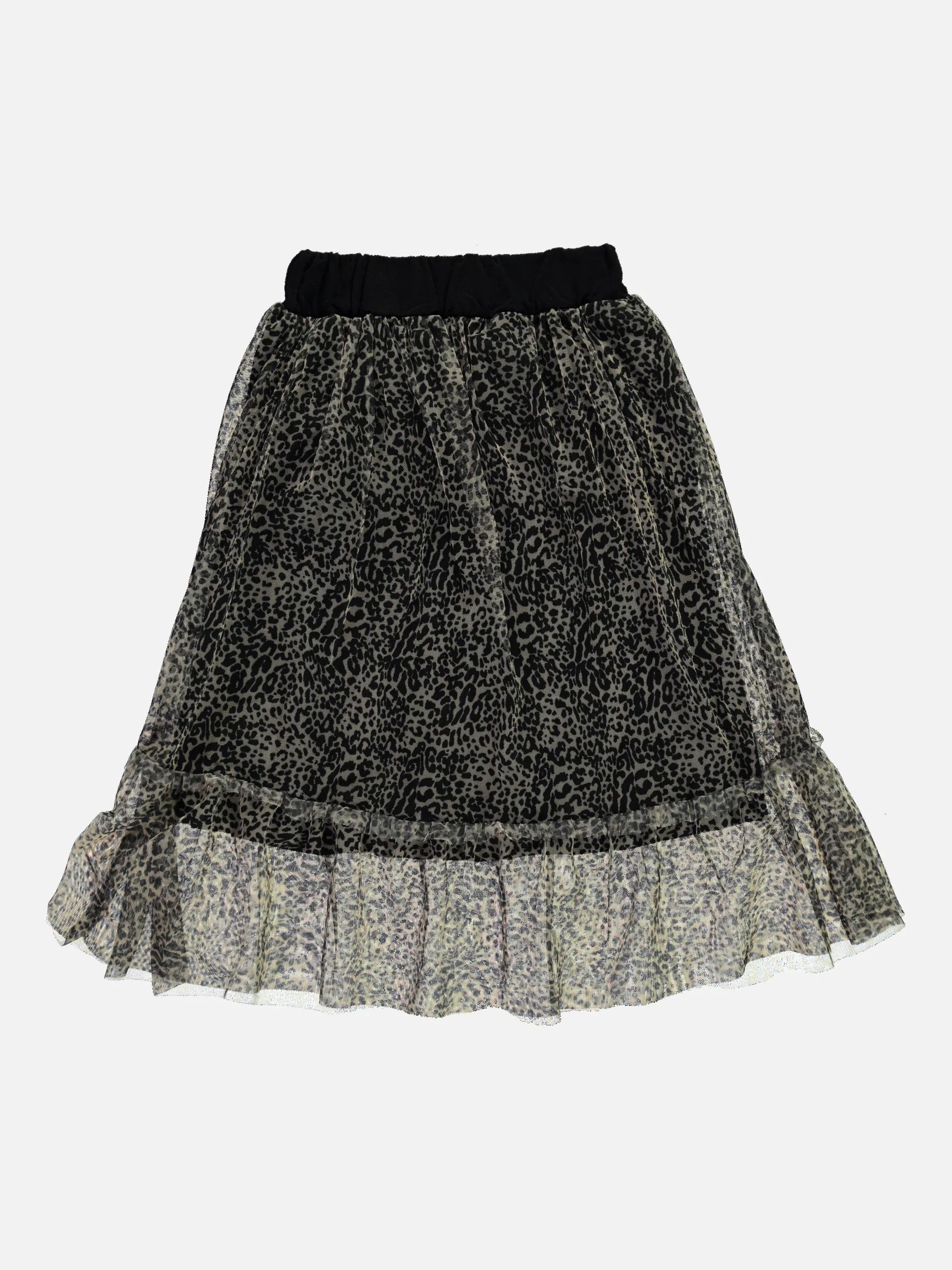 Mädchen Tüllrock im Animalprint