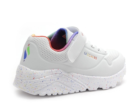 Skechers basses enfant 310457 blanc
