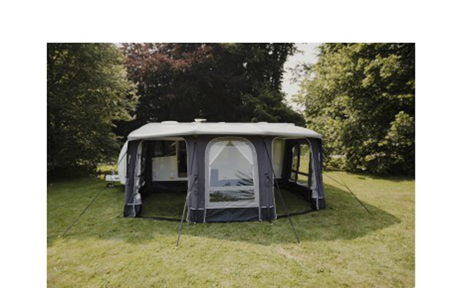 Vango Luftvorzelt für Wohnwagen mit aufblasbarem Gestänge Tuscany Air 500 Elements ProShield
