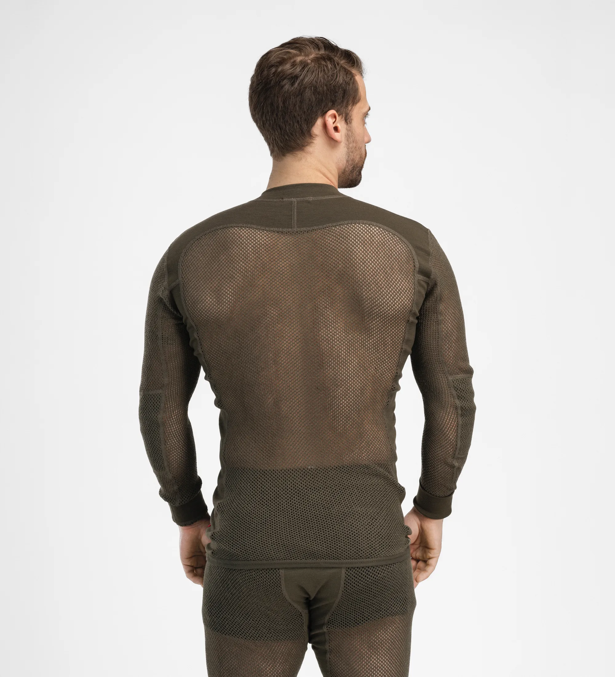 Aclima Men's WoolNet Crewneck Tarmac